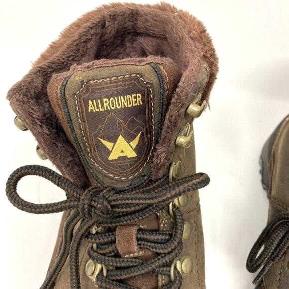 Mephisto West Women's Waterproof Insulated Snow Hiking Booties Faux Fur Size 7 - Picture 3 of 10